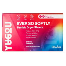 Парфюмированные салфетки для сушильной машины Yugou Spring Sparkle, весенний аромат 36 шт